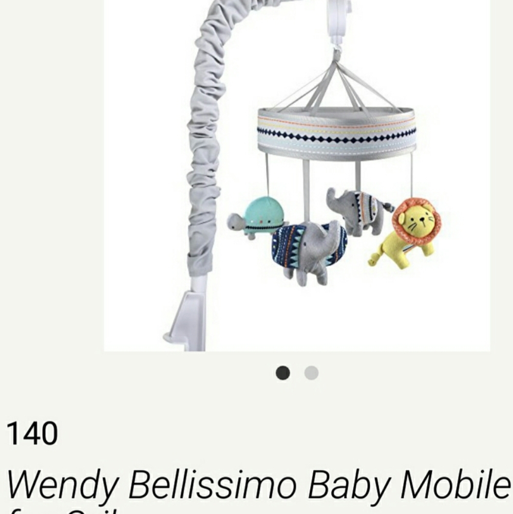 Wendy Bellissimo Baby Mobile for Crib